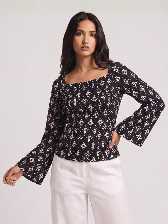 Amayra Open Back Corset Kurti