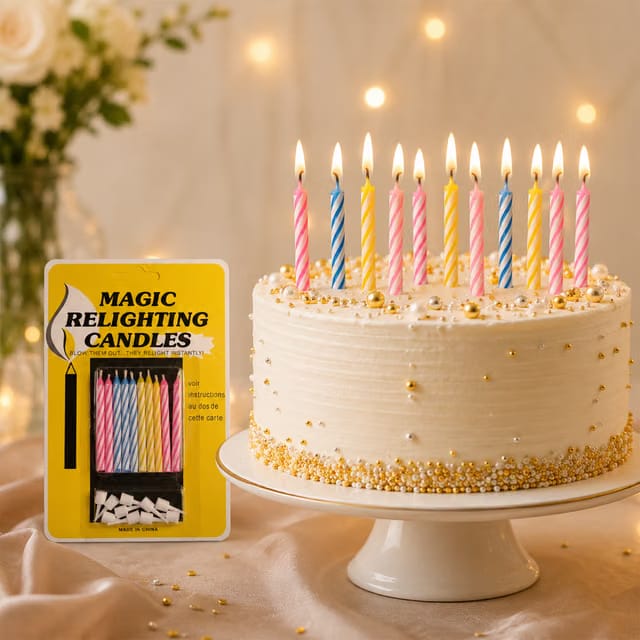 Multicolor Candles For Decoration