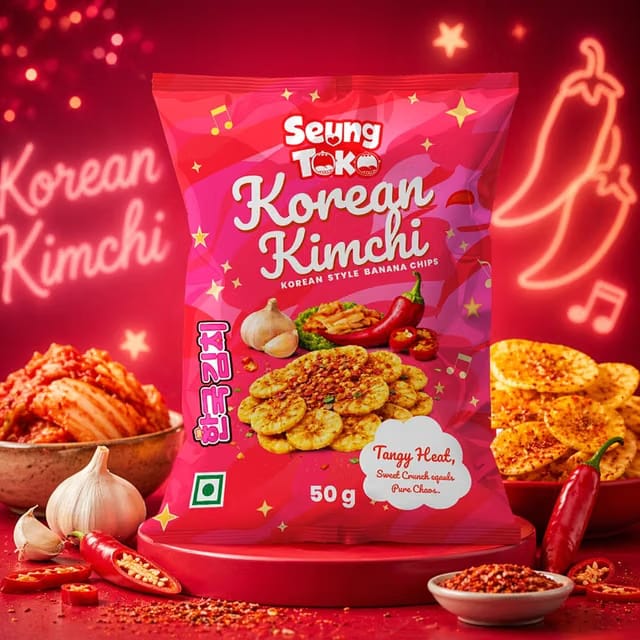 Seung Toko Korean Kimchi Banana Chips
