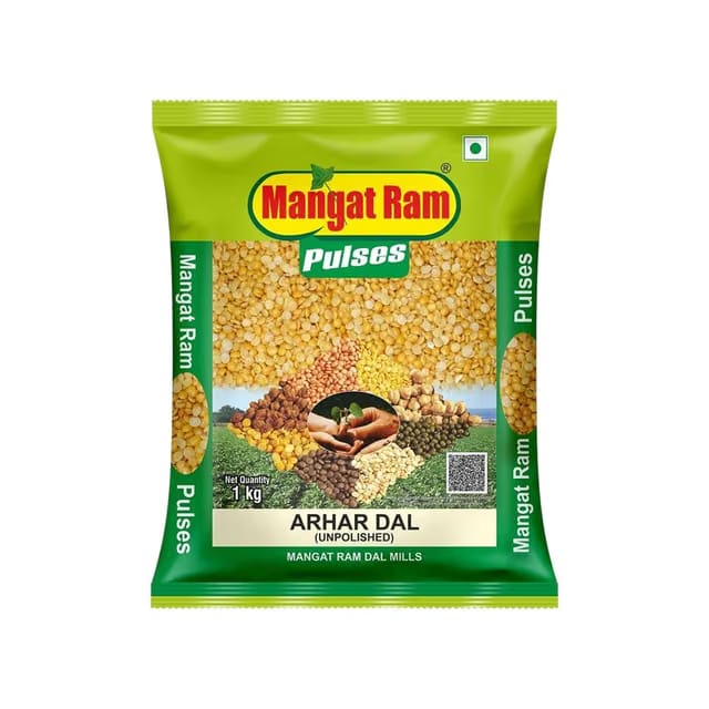 Mangat Ram Unpolished Arhar Dal/ Toor Dal