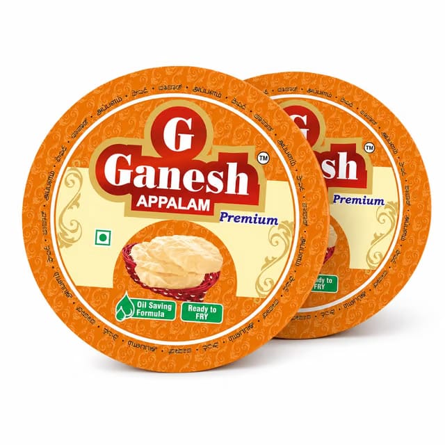 Ganesh Madras Appalam Papad 180g 4"