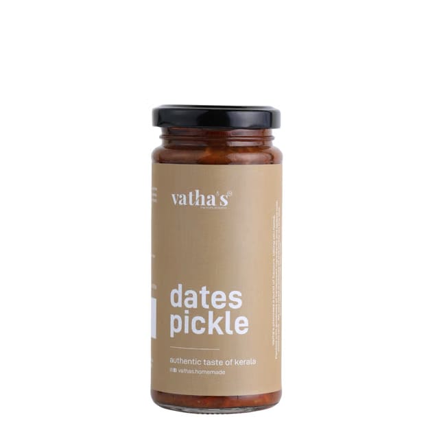 Vathas Dates Pickle — Authentic Kerala Dates Achar