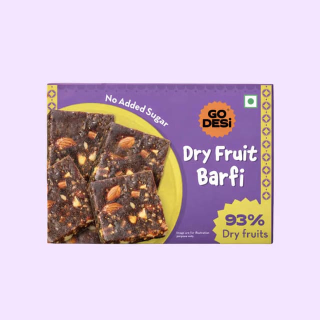 GO DESi Dry Fruit Barfi