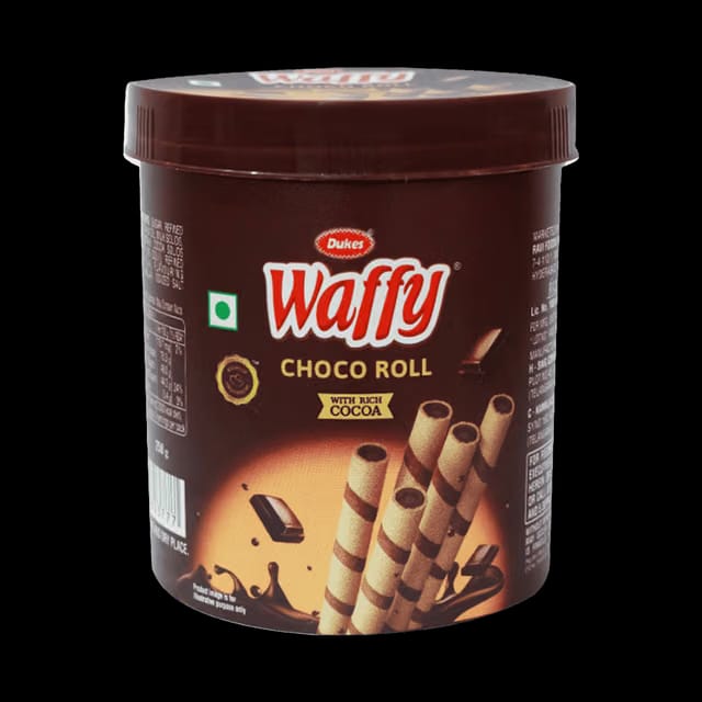 Dukes Waffy Chocolate Wafer Rolls