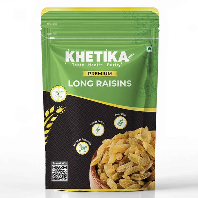 Khetika Premium Long Raisins