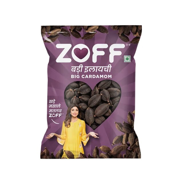Zoff Big Black Cardamom Whole