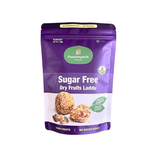 Sugar Free Dry Fruit Laddoo by Paaramparik Naturals