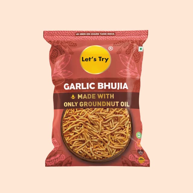 Let's try Garlic Bhujia