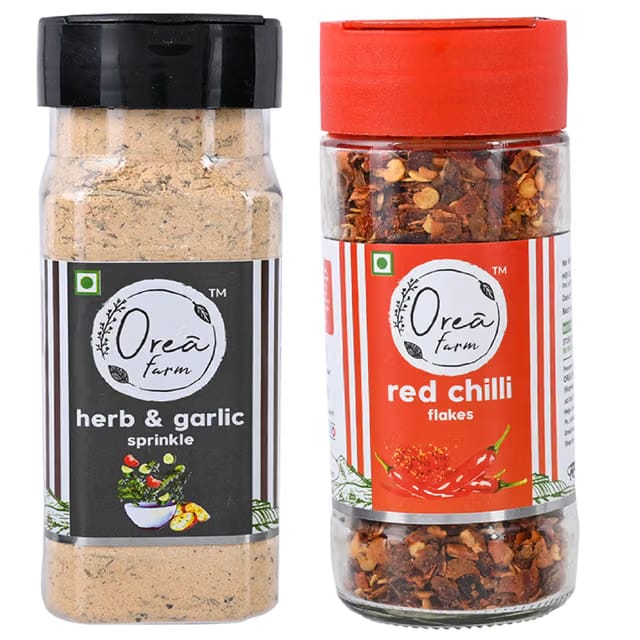 Orea Farm Herb & Garlic Sprinkler and Red Chilli Flakes