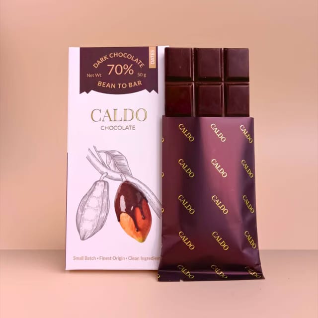 Caldo 70% Dark Chocolate with Dates
