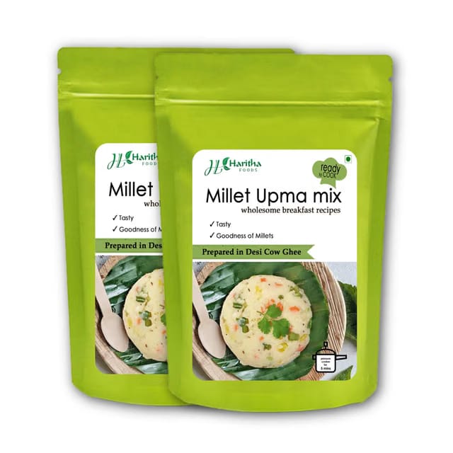 Haritha Foods Millet Upma Mix, Ready to Cook