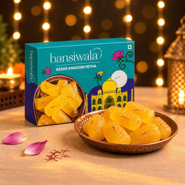 Kesar Angoori Petha by Bansiwala