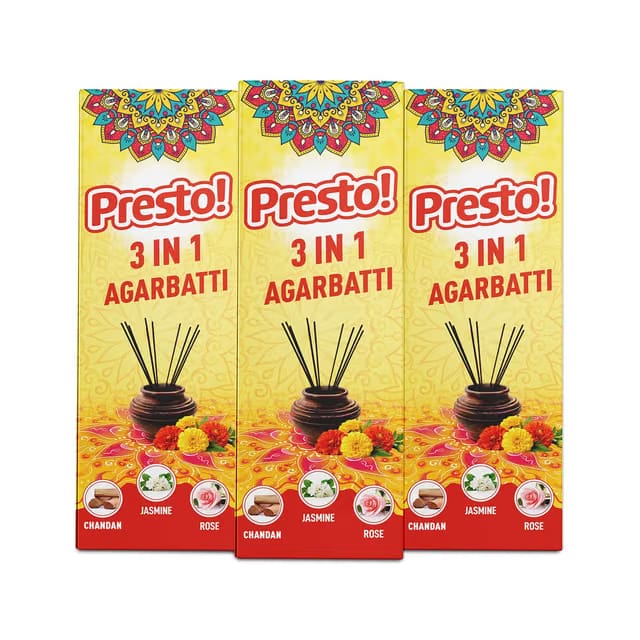 Presto! 3 in 1 Agarbatti