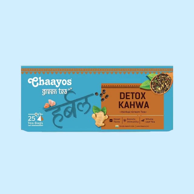 Chaayos Detox Kahwa Organic Green Tea