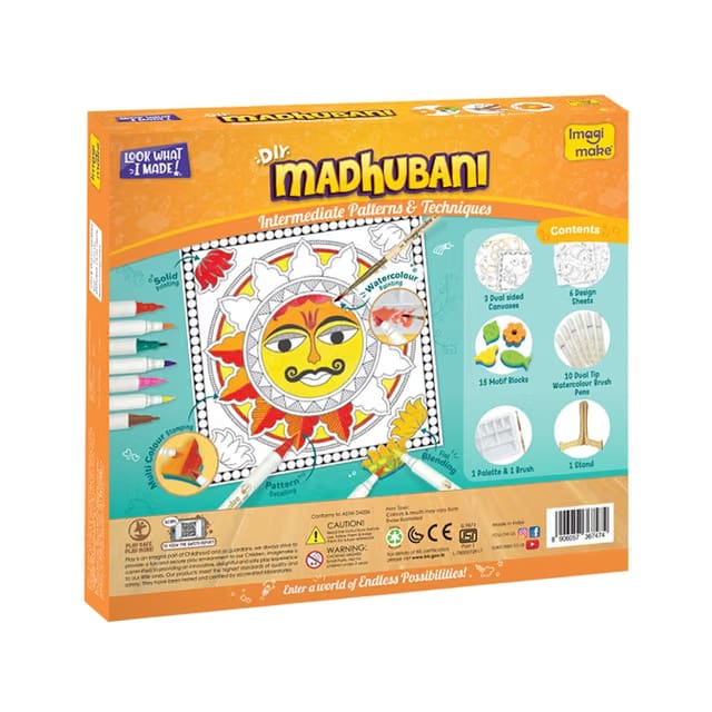 Imagimake DIY Madhubani Art Kit