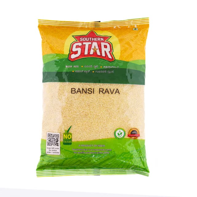 Southern Star Organic Bansi Sooji, Suji, Rawa, Bansi Rava