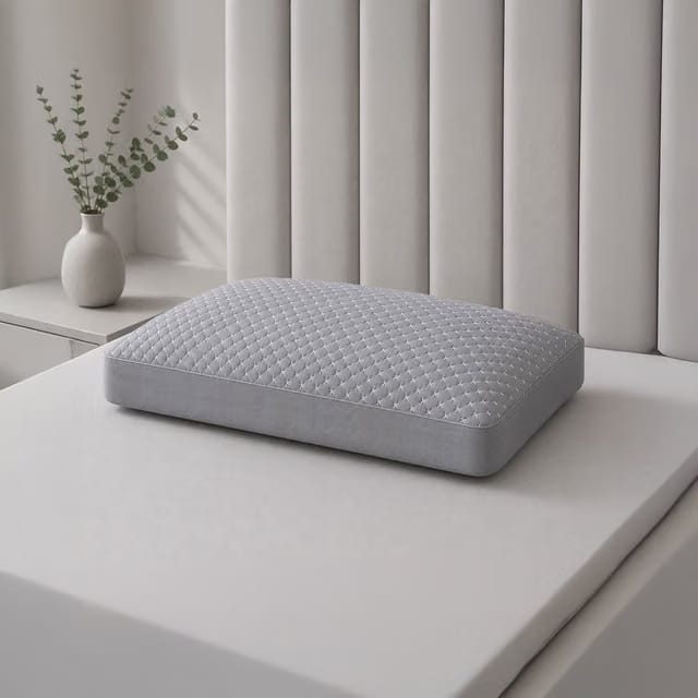 Sassoon Laika Pillow (Memory Foam, Grey)
