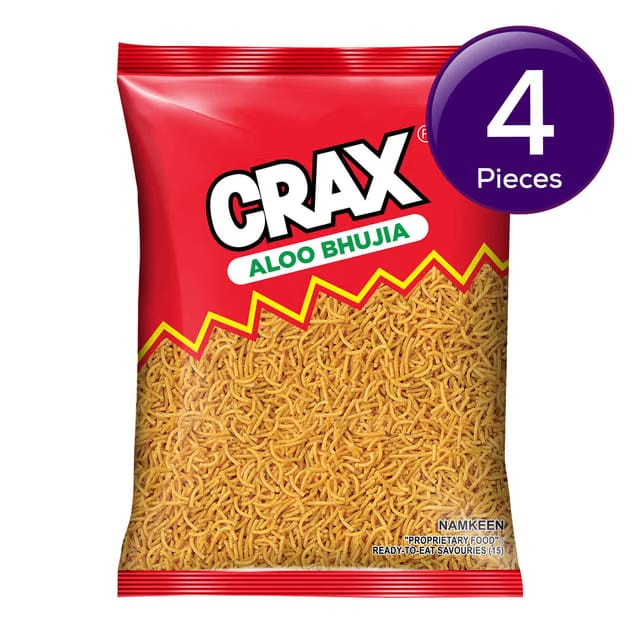 Crax Aloo Bhujia Namkeen Snacks Combo