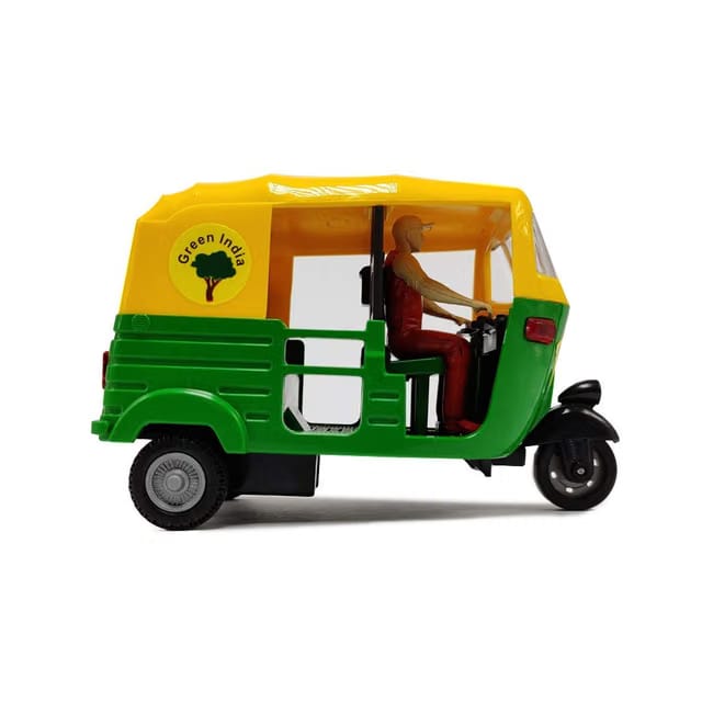 Petrichor Indian Handicraft Famous Auto Rickshaw/TUK TUK/Rickshaw Taxi Model Showpiece Collectible Figurine Home