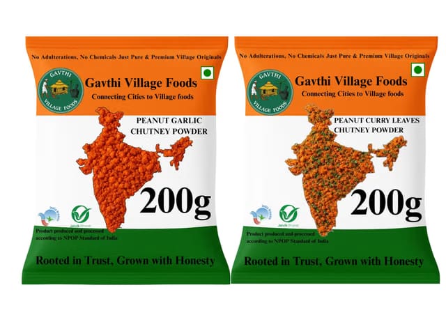 Village Foods Peanut Chutney Powders