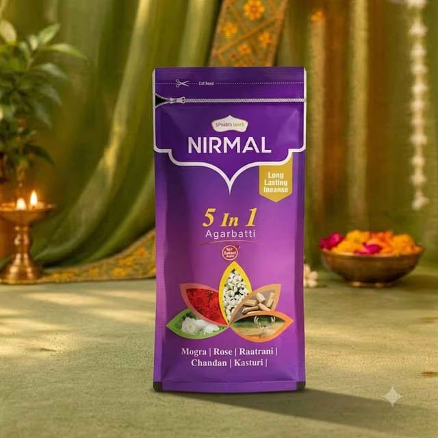 Nirmal 5 in 1 Agarbatti Zipper