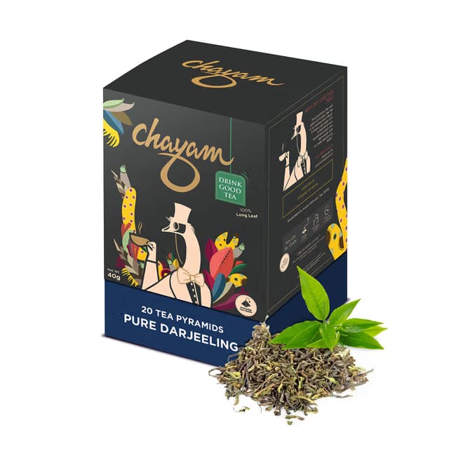 CHAYAM Darjeeling Black Tea Bags