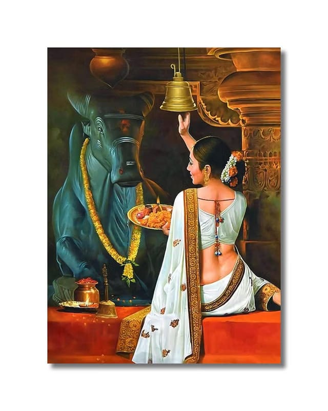 Traditional Art Canvas Paintings, Rajasthani Art, Indian Art, Kalamkari Art, Madhubani Art, Wall Art