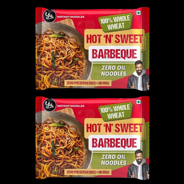 Yu Hot Barbeque - Whole Wheat Instant Noodles
