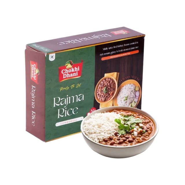 Chokhi Dhani Ready to Eat Rajma Rice Combo Meal