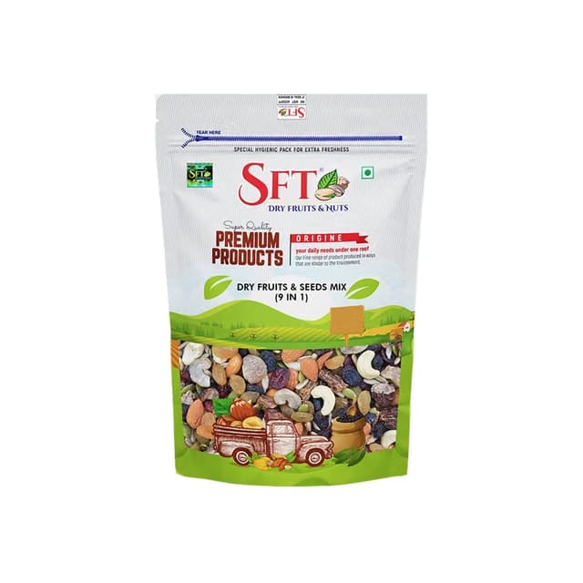 SFT Dry Fruits & Seeds Trail Mix (9 In 1)