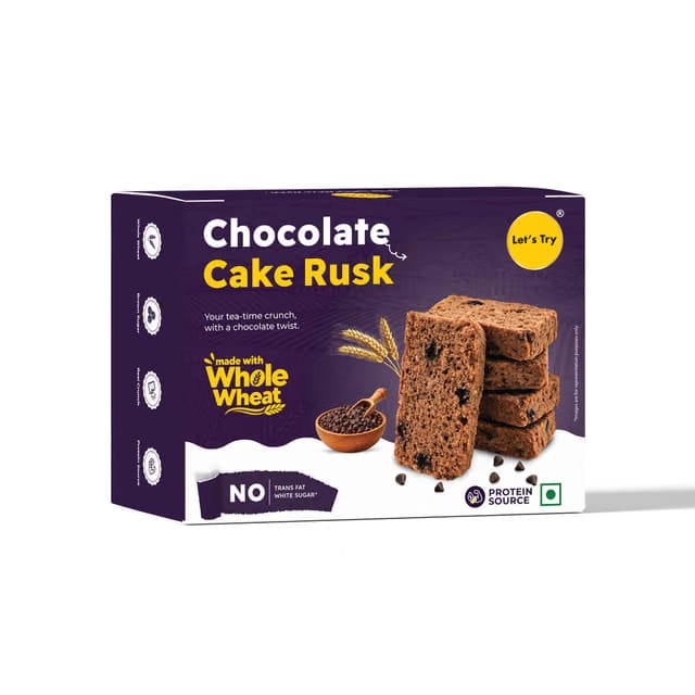 Let'S Try Chocolate Cake Rusk