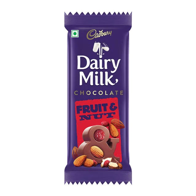 Cadbury Dairy Milk Fruit & Nut Chocolate Bar Pack