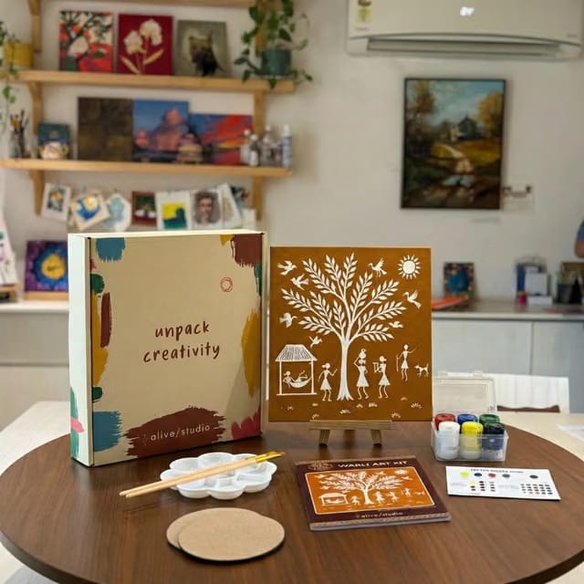 Alive Studio Warli Painting Kit
