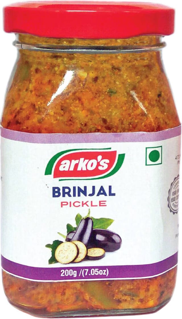 ARKOS Homemade Brinjal Pickle Brinjal Pickle