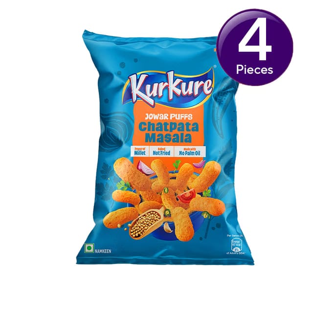 Kurkure Chatpata Masala Jowar Puffs Combo