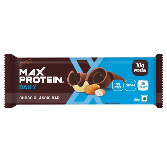 RiteBite Max Protein 10g Protein Bar Choco Classic