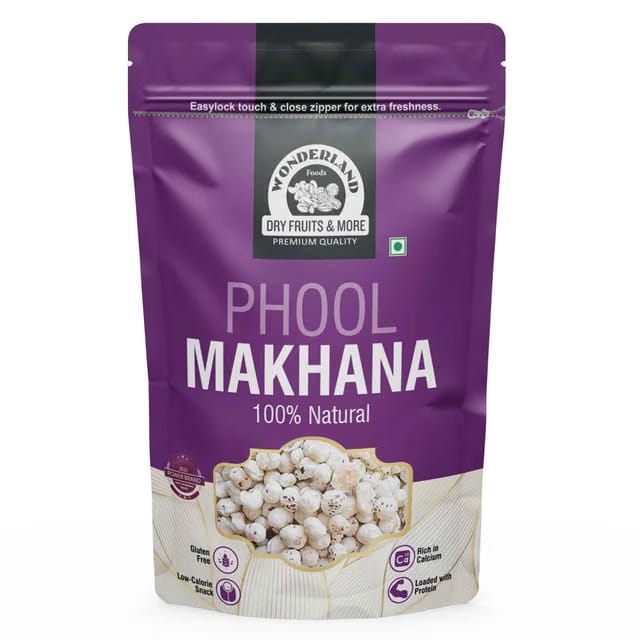 Wonderland Foods Phool Makhana Fox Nuts