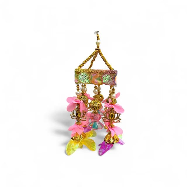 Handmade Decorative Artificial Flower Jhumar for Home Décor