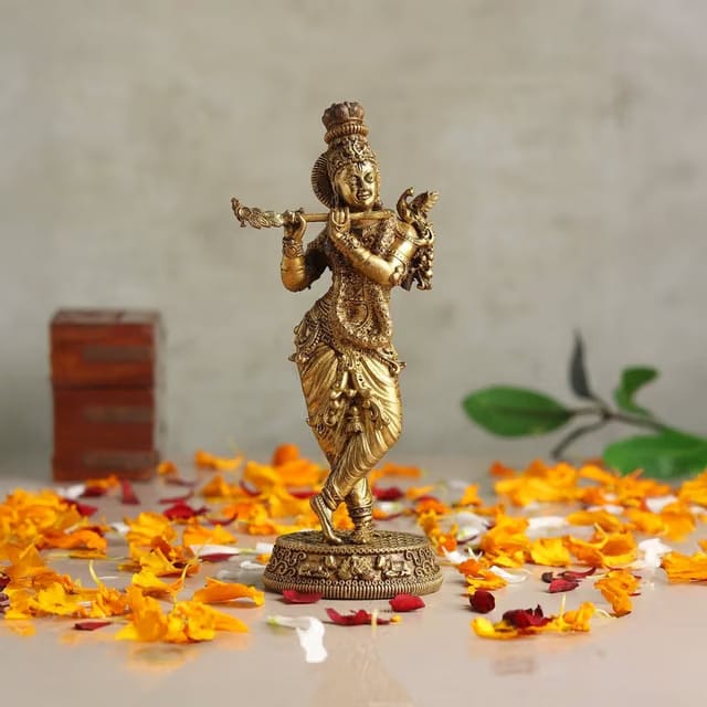 Krishna Idol with Flute