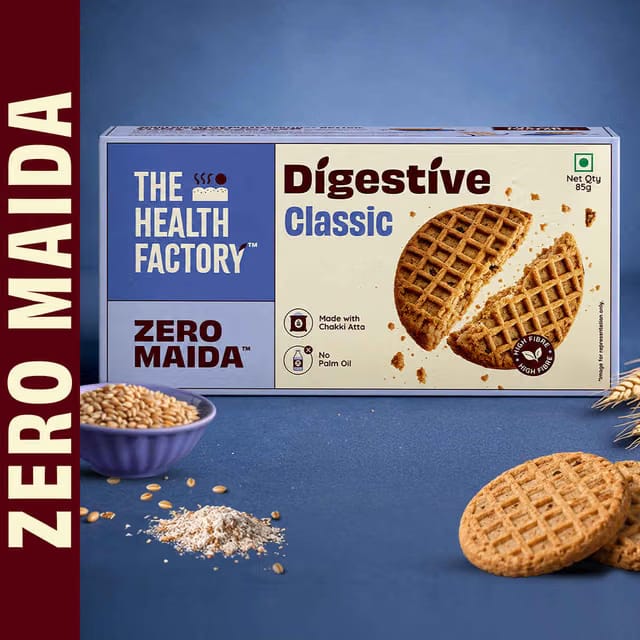 The Health Factory Zero Maida Digestive Biscuits