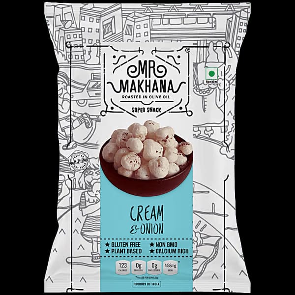MR. MAKHANA Makhana - Cream & Onion