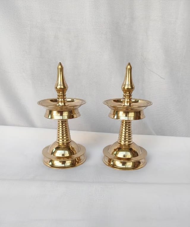 Brass Kerala Nilavilakku