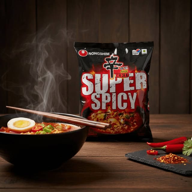 Nongshim Shin Red Super Spicy Noodles