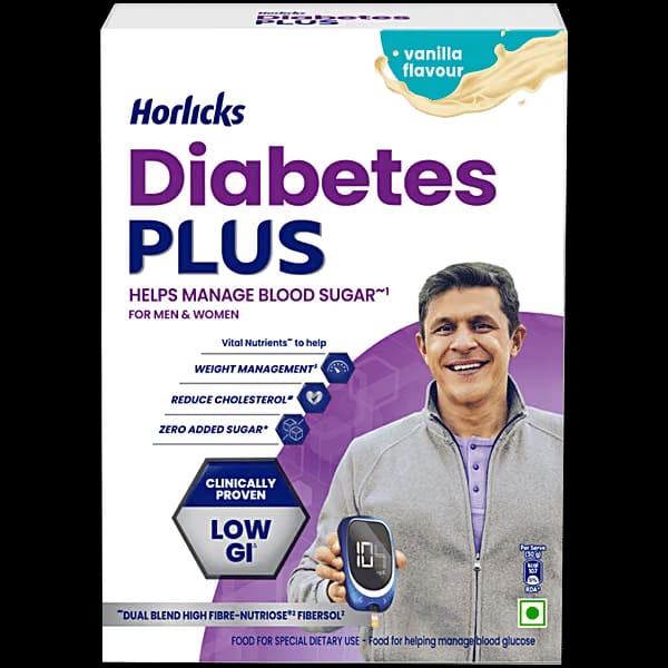 Horlicks Diabetes Plus Vanilla Flavour Powder