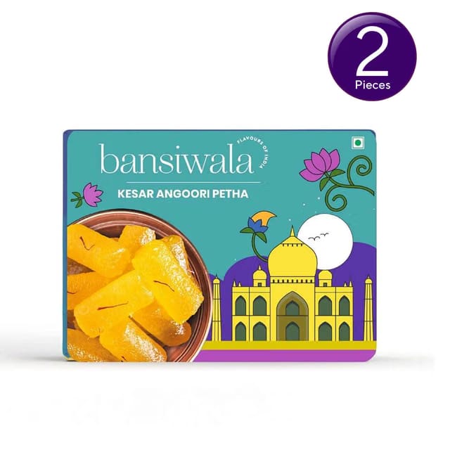 Kesar Angoori Petha by Bansiwala