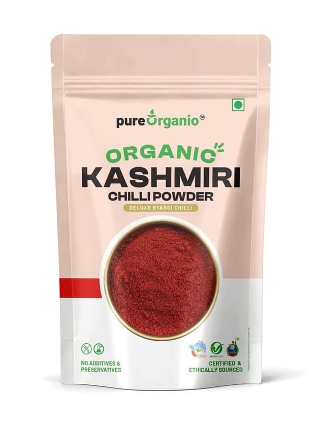 Pure Organio Organic Kashmiri Chilli Powder