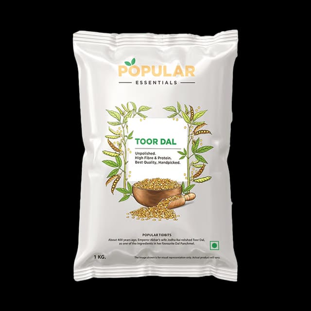 Popular Essentials Toor Dal (Split)