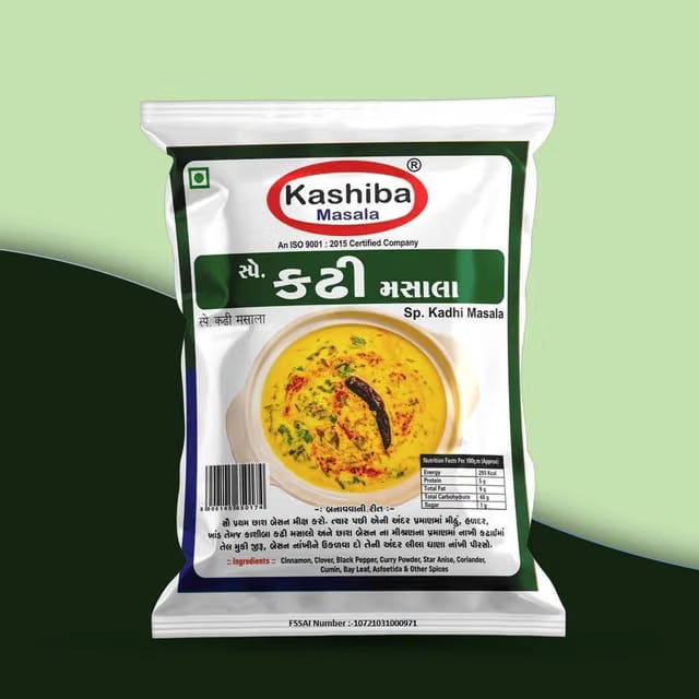 KASHIBA MASALA Kadhi Masala – The Perfect Blend for a Creamy & Flavorful Kadhi!