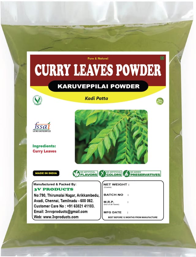 3V PRODUCTS Curry leaves Powder