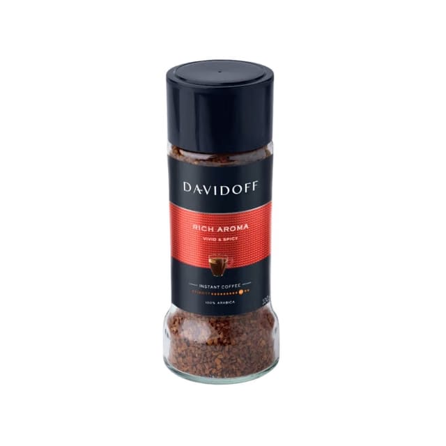 Davidoff Rich Aroma Instant Coffee 10/12 Intensity